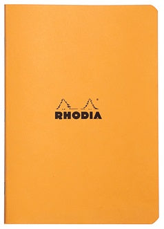 RHODIA Classic Stapled A5 148x210mm Lined Orange
